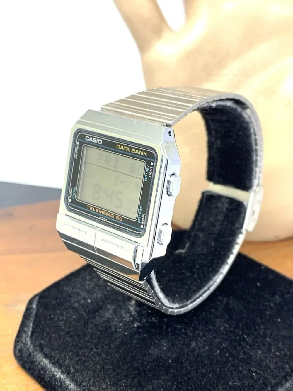 Casio Men's Watch DB-500 Databank Vintage 1985 Digital Quartz 262 With Box 32mm